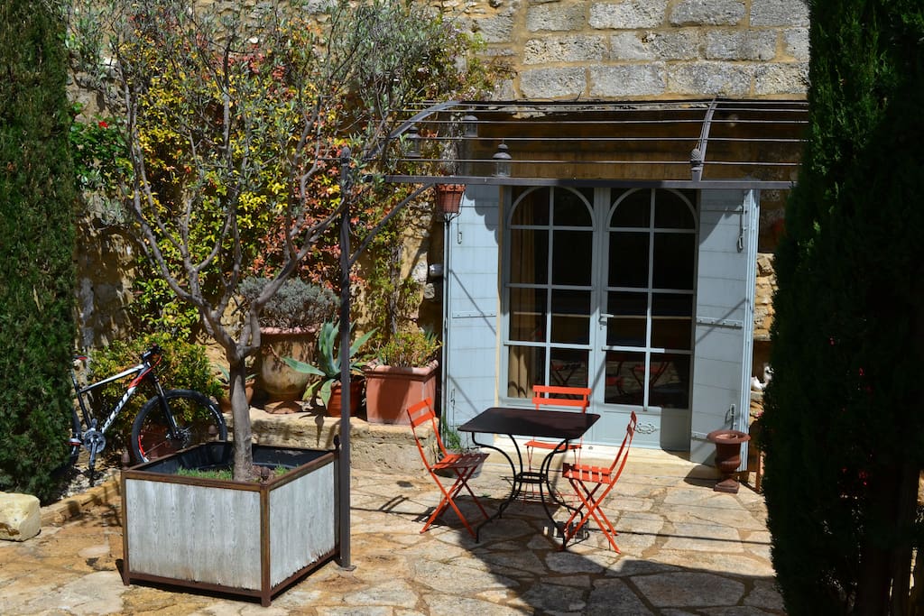 Terrasse du haut