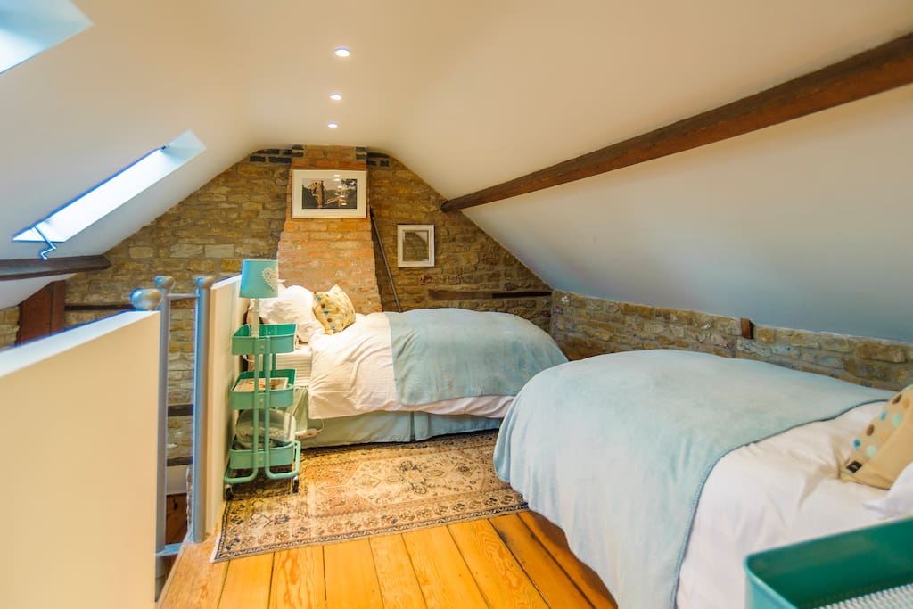 A fun twin room, perfect for children & adults alike
