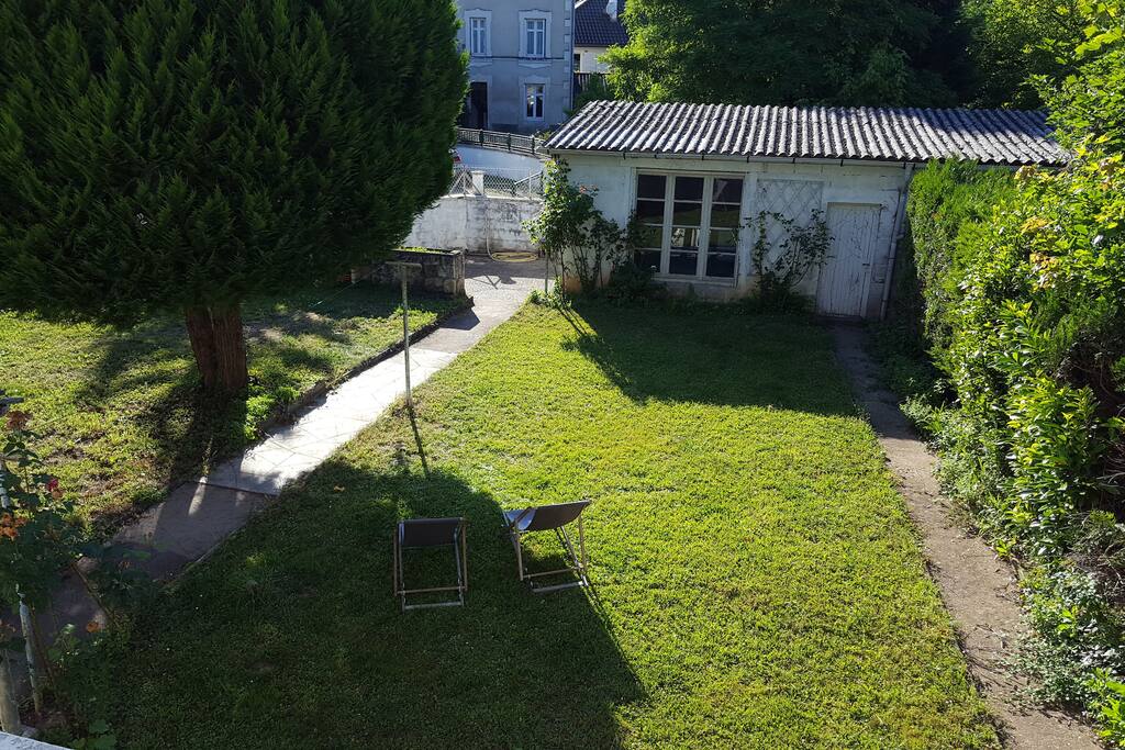 La vue depuis la chambre