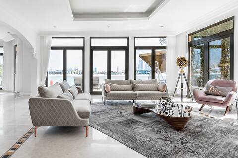 Magnificent Beachfront Villa with a Private Pool