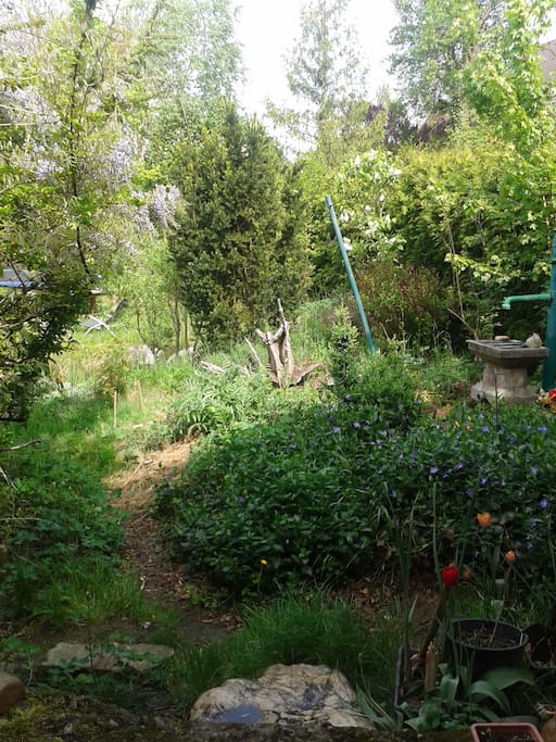 Brunnen im Garten
