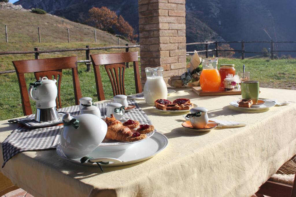 Patio per poter mangiare all'aria aperta