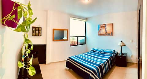 Top performing Airbnb: NEW Depa Loft QUINOA w/Skyroof Centro-Arcos Seguro in Loma Dorada