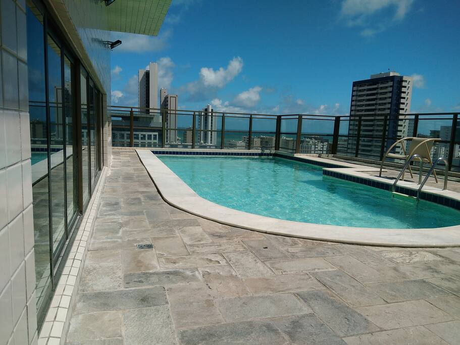 Piscina na cobertura