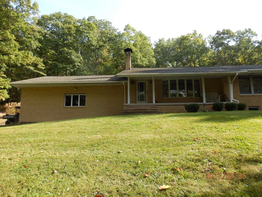 Another view of ranch house