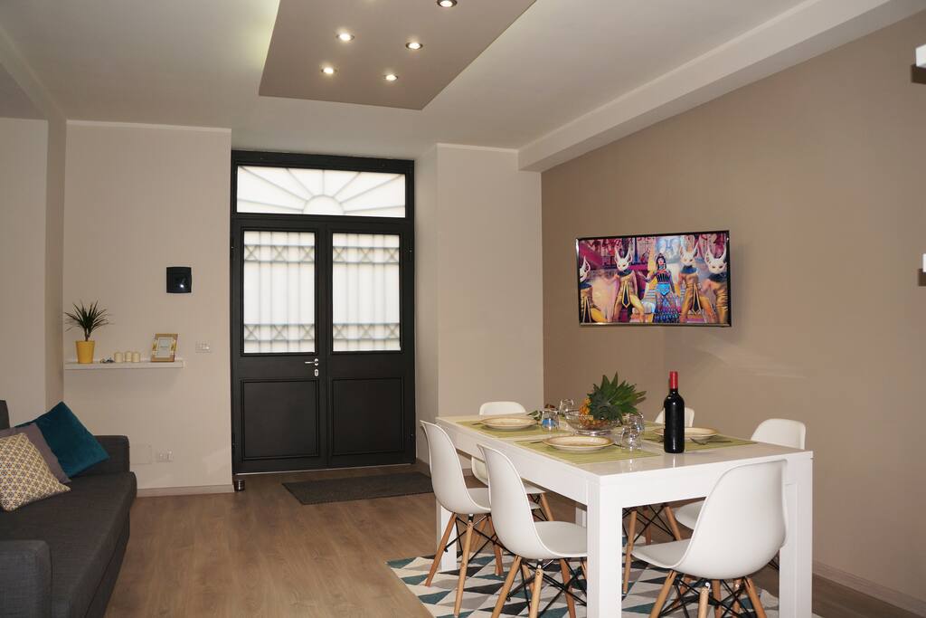 Sala da pranzo e relax.