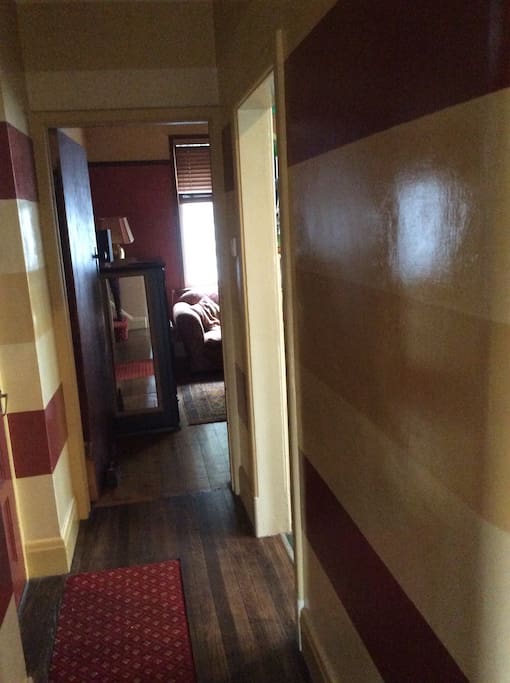 Entrance to your room.