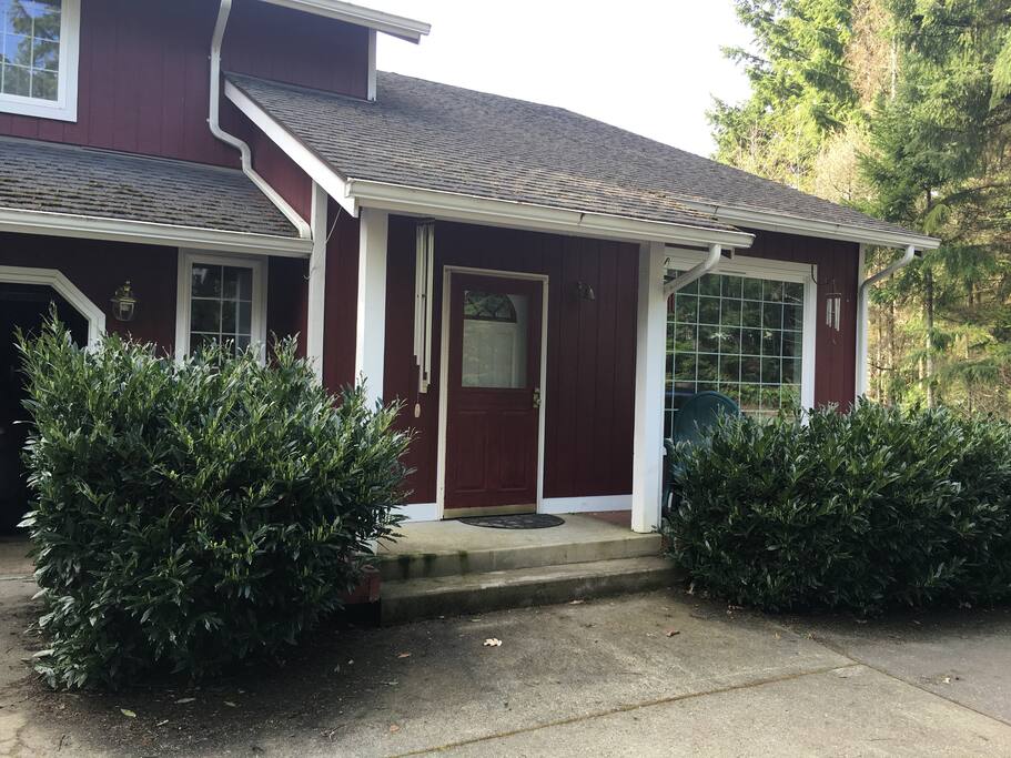 Front of the house