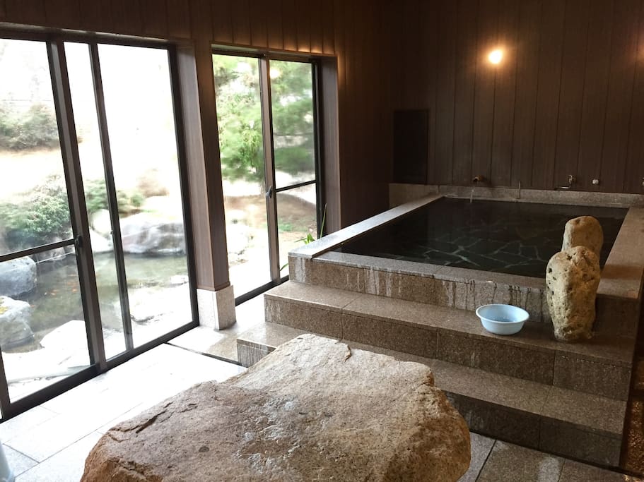 Private onsen after Cocoekan business hour