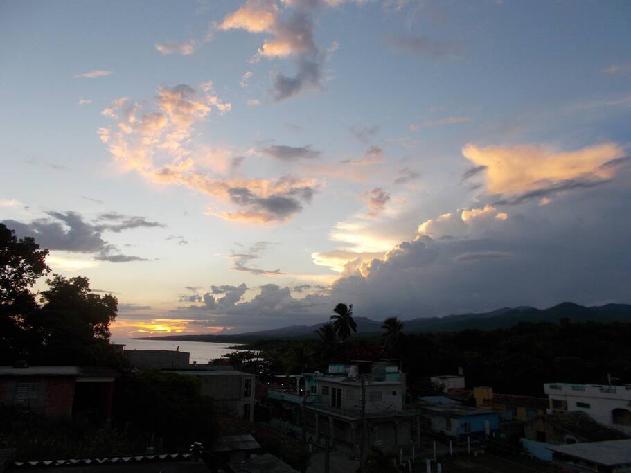 atardecer