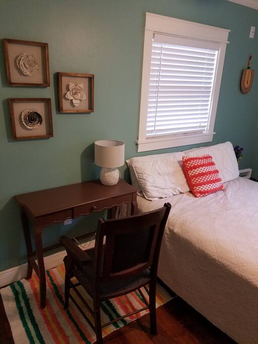 Desk in bedroom