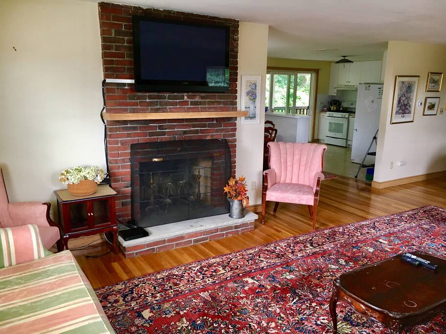 Nice fireplace