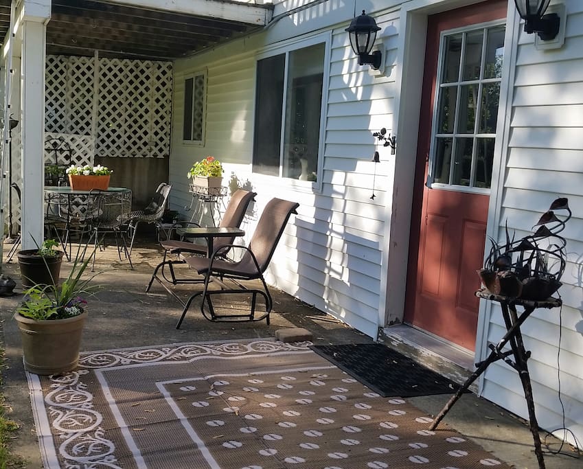 Relax on your own patio