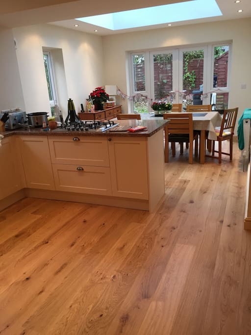 The kitchen diner