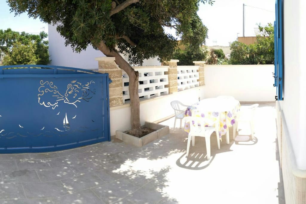 cortile esterno