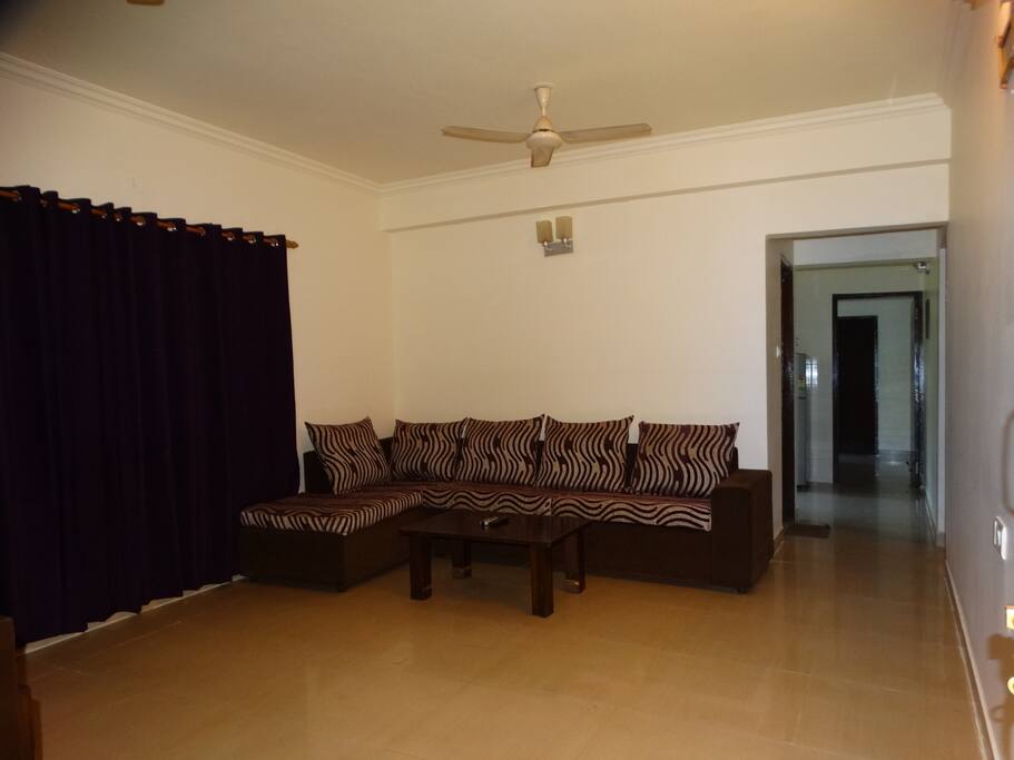 Living room with Tv