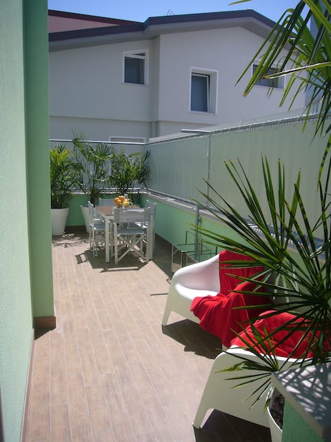 Apartment with large terrace