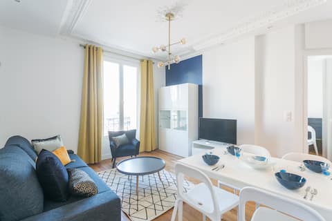 very nice 3 rooms, Parisian style, south of Paris