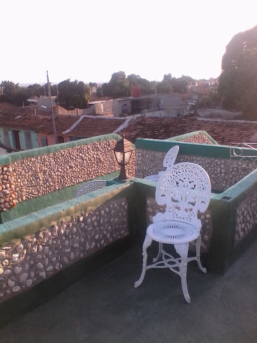 terrazacon mirador y bista a la ciudad