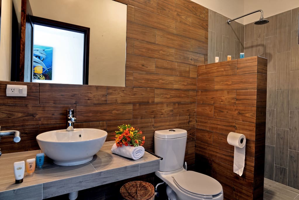 Bathroom, Casa Santiago, Tulum