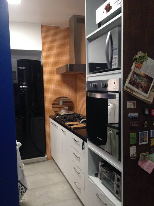 Vista parcial da cozinha