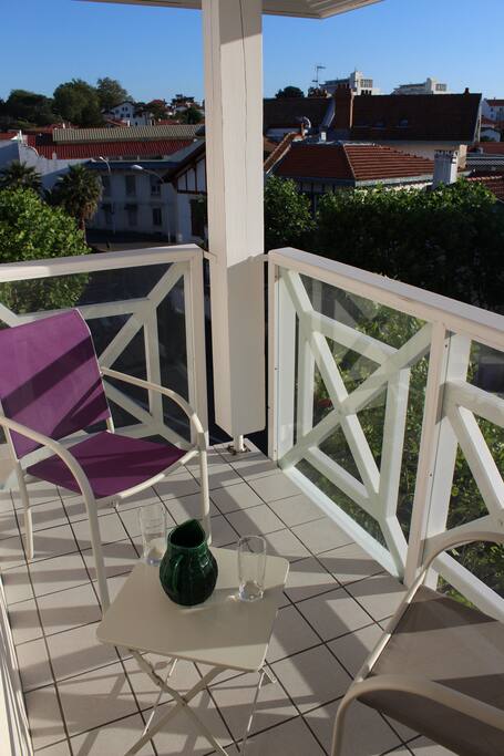 Terrasse de la chambre 1
