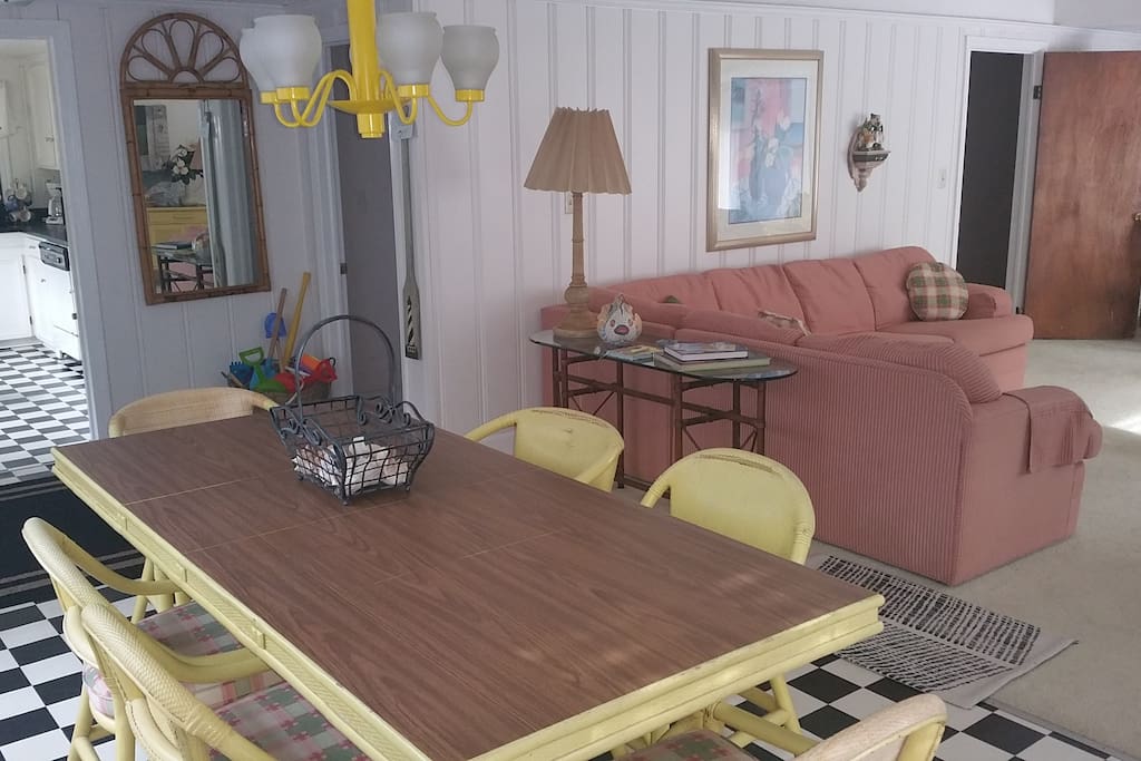 Dining area and part of living area