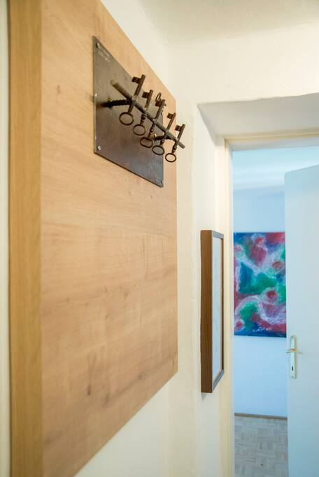 Garderobe..