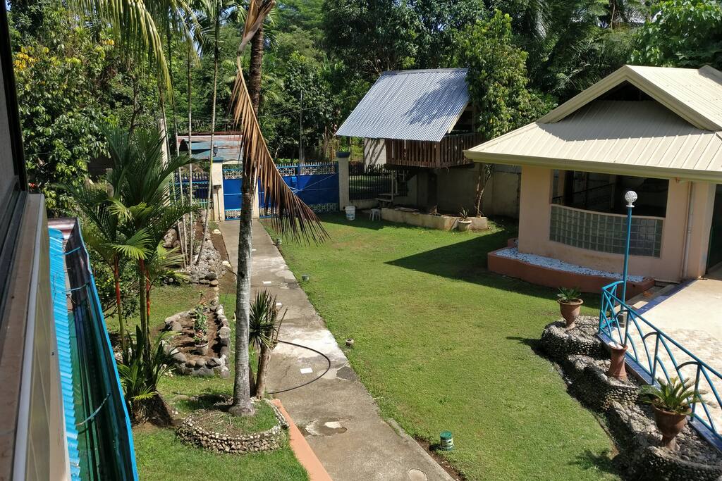 View from upstairs patio