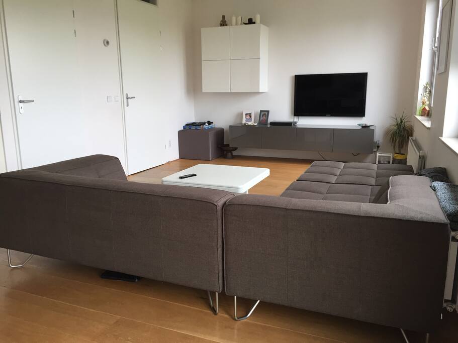 Sitting space in front of TV