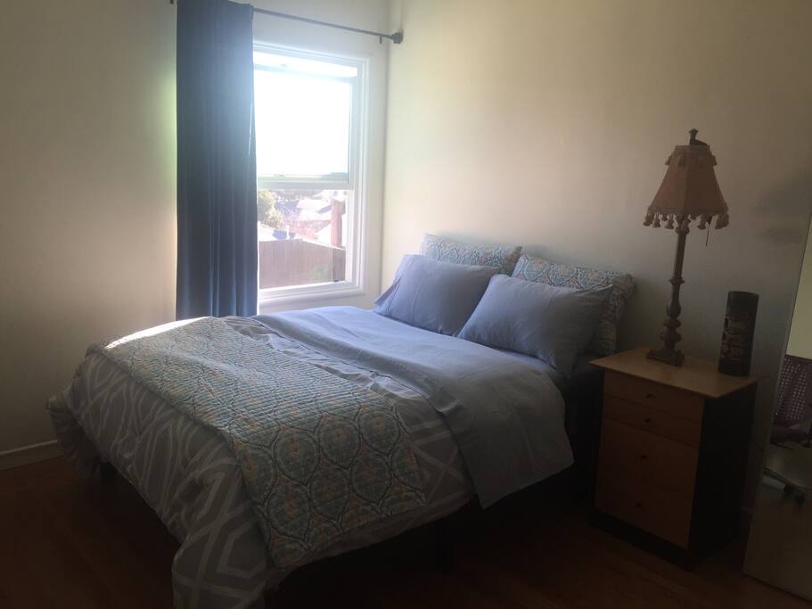 Blue bedroom