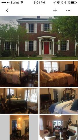 Bedroom #1  Federal Style Historic Residence