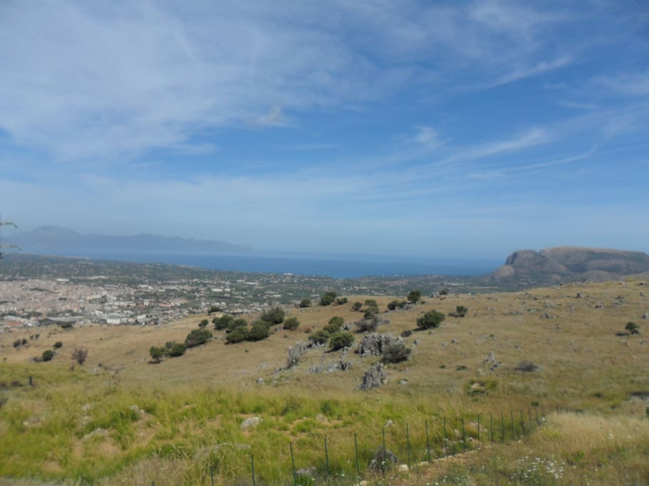 View on the Gulf of Castellammare