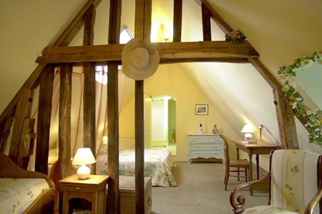 chambre pastelle