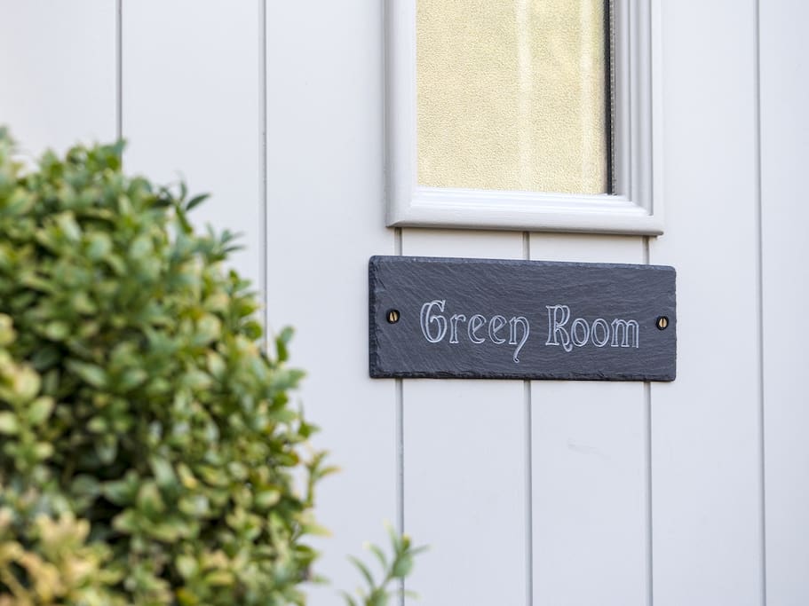 Green Room has its own front door