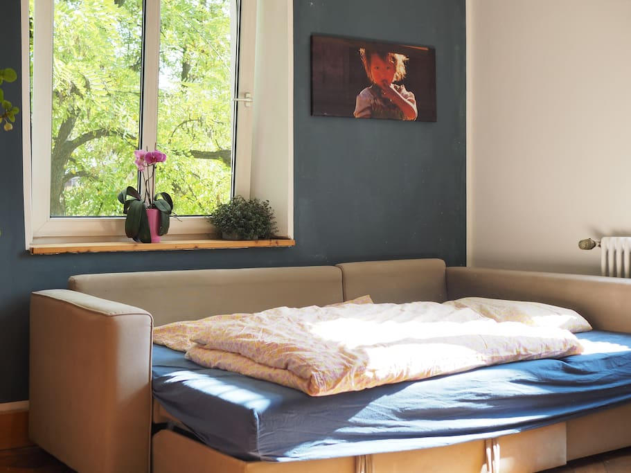Sofa as a double bed