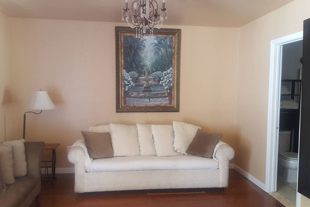 living room (sofa bed)