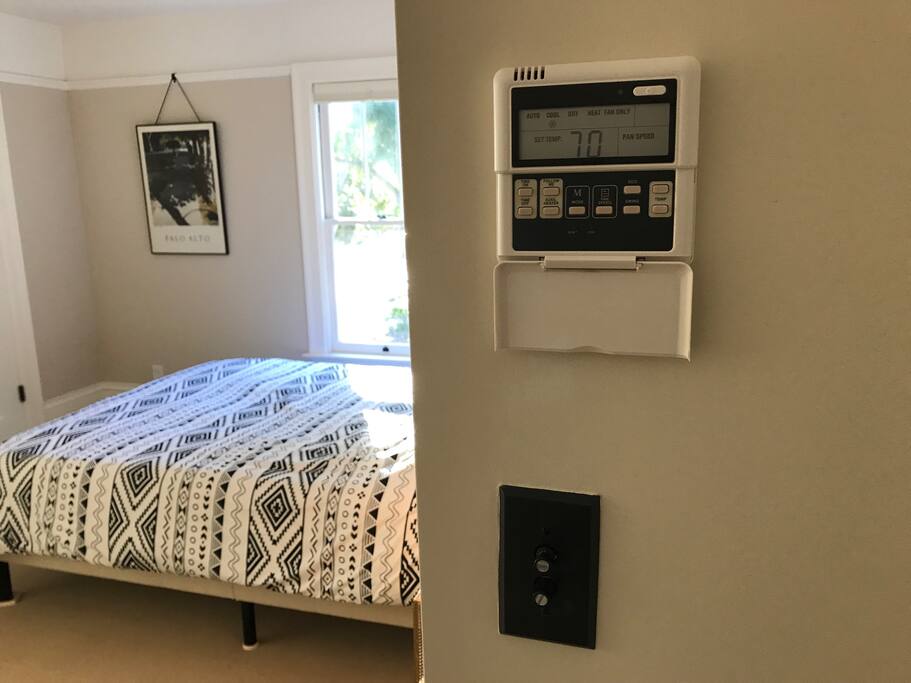 AC/heater with custom temp for the room