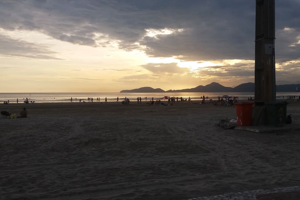 Vista da Praia em Frente ao Prédio