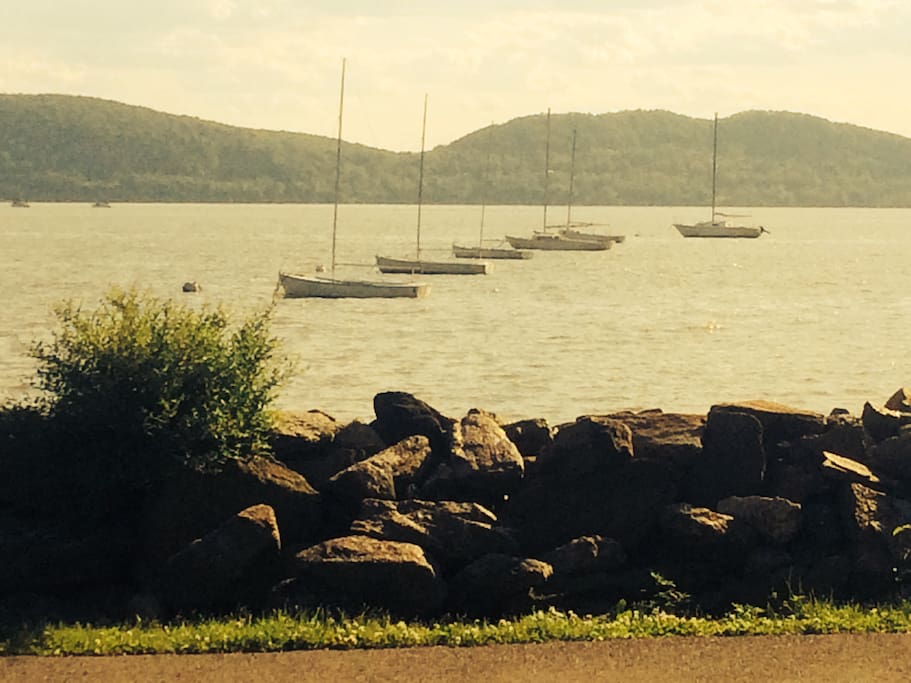 View on the Hudson River Walk