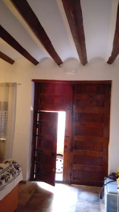 Entrada principal a la casa