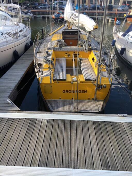 In the harbour of Harlingen