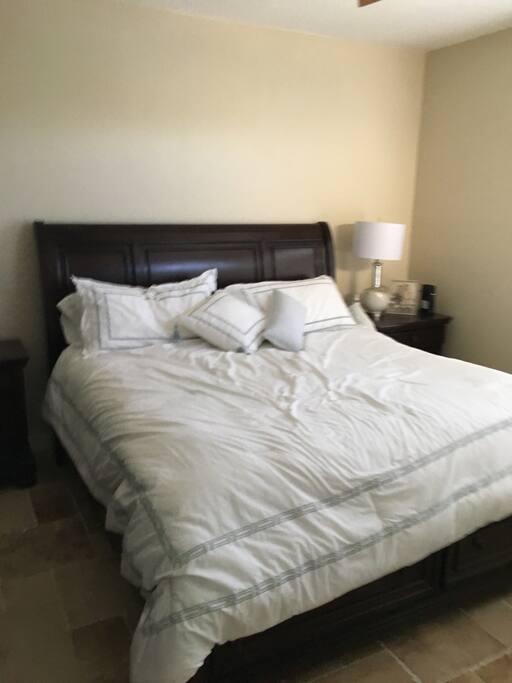 Master Bedroom located on the ground floor