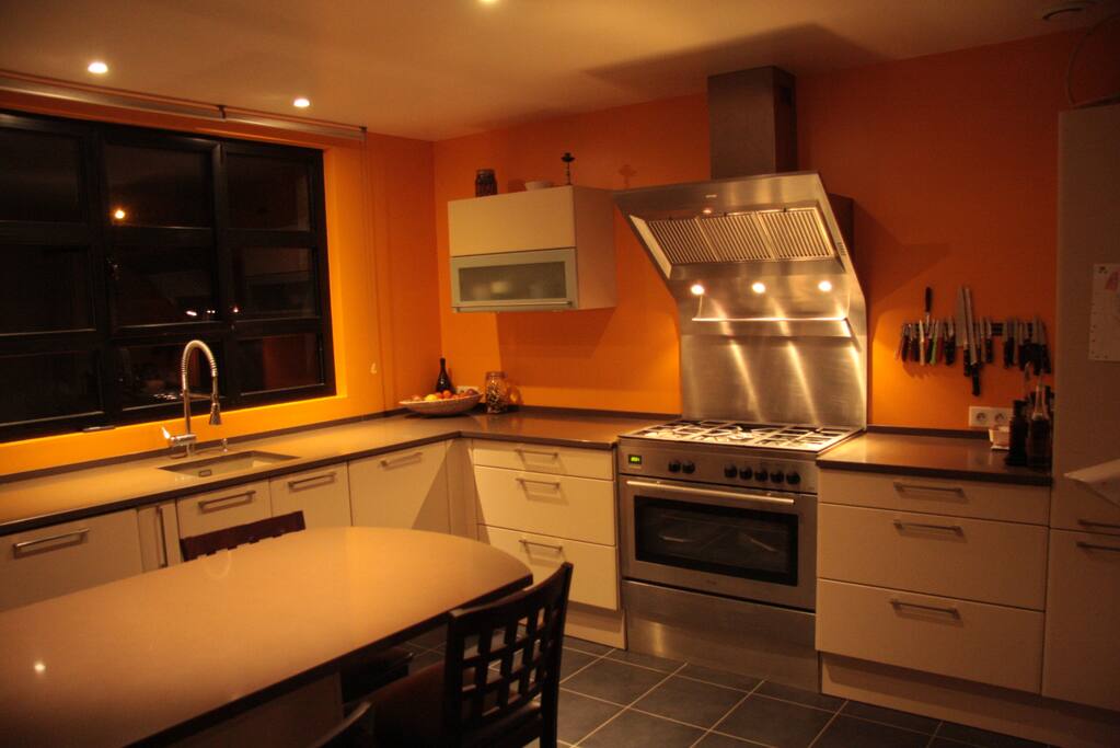 L' espace cuisine à partager