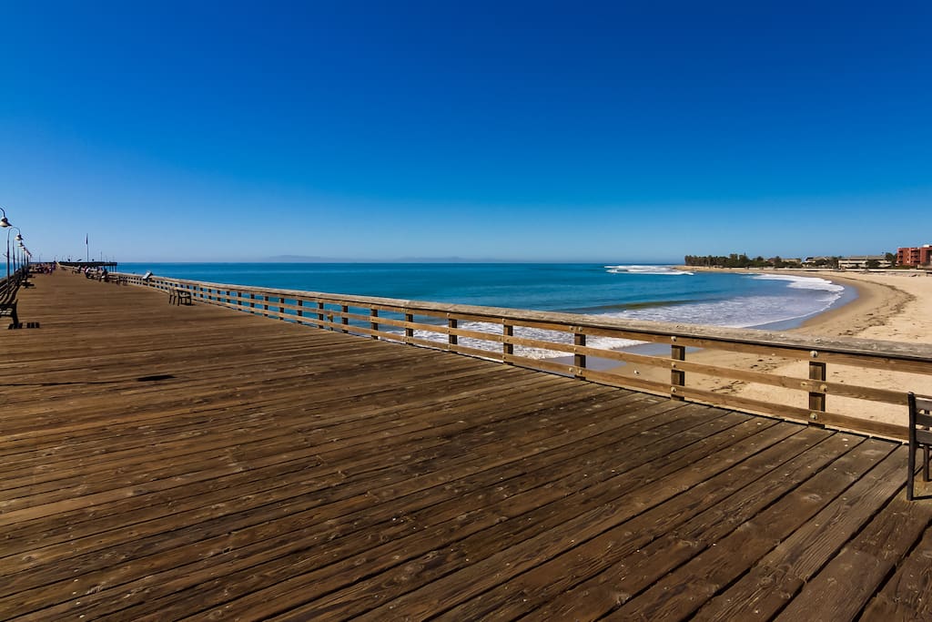 Pierpont Beach is one of the best beaches between Malibu and Santa Barbara