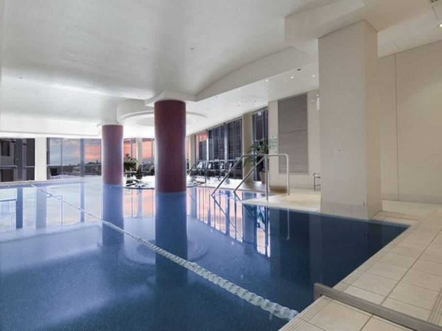 Indoor Heated Pool with Spa