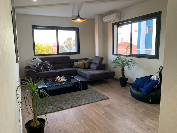 Apartment in Mehdia beach,WiFi and free parking Apartments for Rent