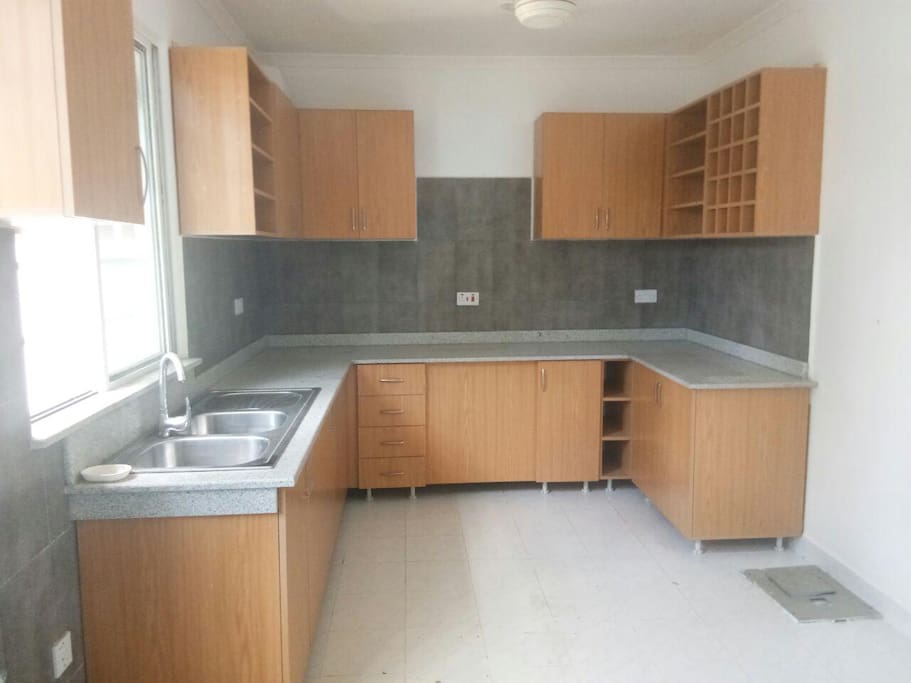 cabineted kitchen