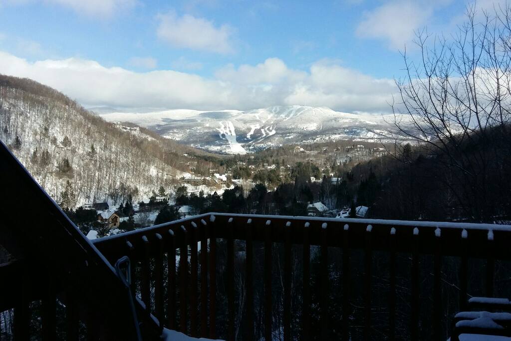 Vue mont Tremblant