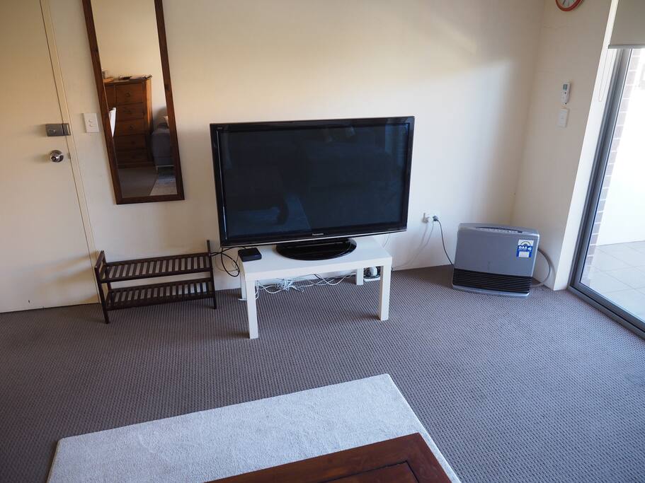 TV and Heater